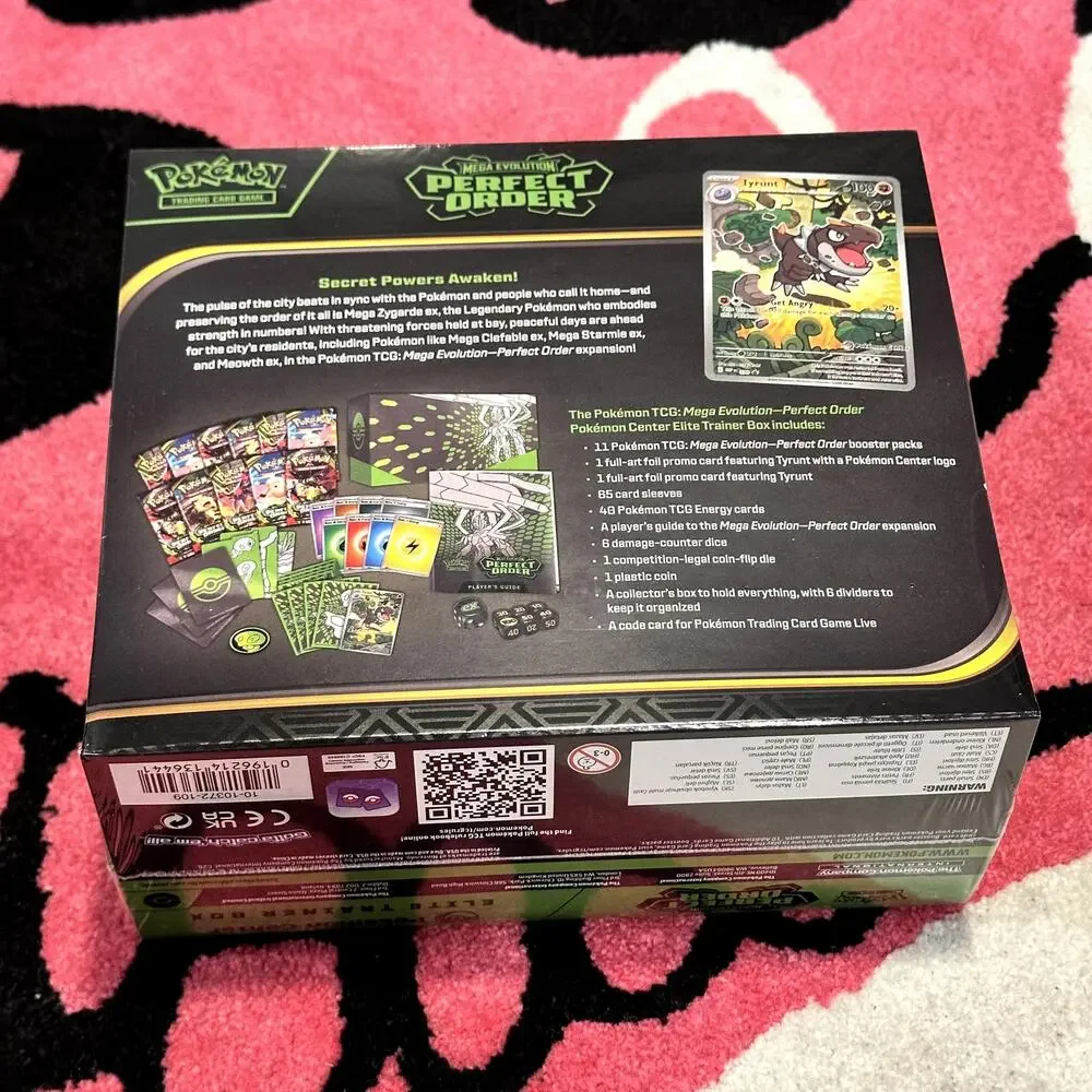 Pokémon Center Perfect Order Elite Trainer Box – Sealed – As Pictured